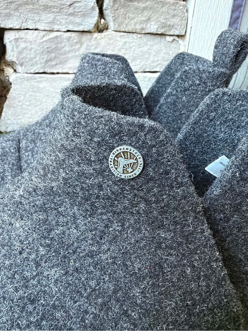 Birkenstock Andermatt Shearling Wool Felt Slipper Mens Booties
